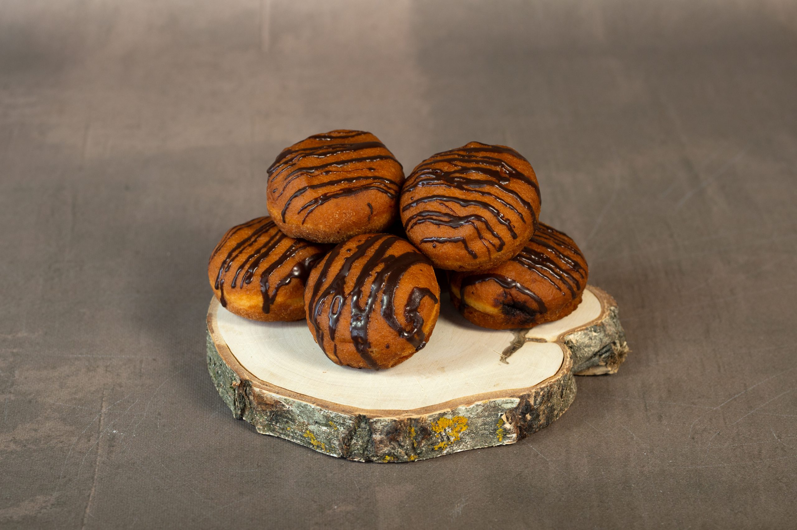 pączki bezgl. z nadzieniem kakaowym